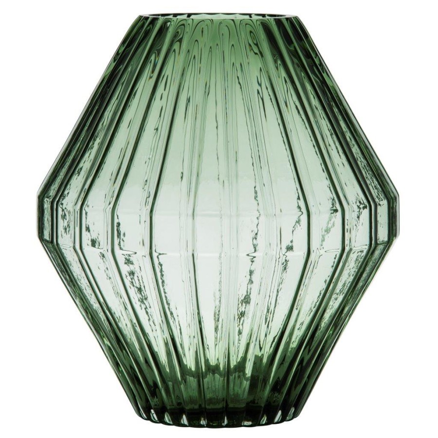 Zaira Vase Emerald Green