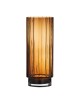 Zaira Tall Vase - Amber